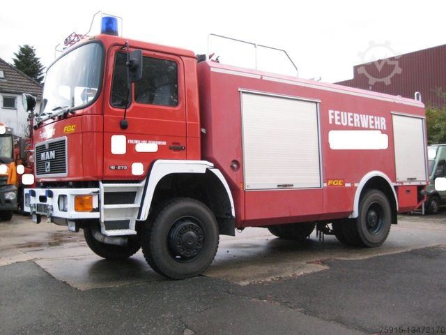 MAN M08 4x4 Feuerwehr TLF 24/50 mit Dachwerfer *TÜV*