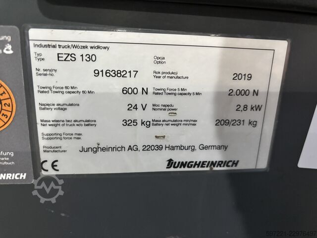 Vučni traktor Jungheinrich EZS130