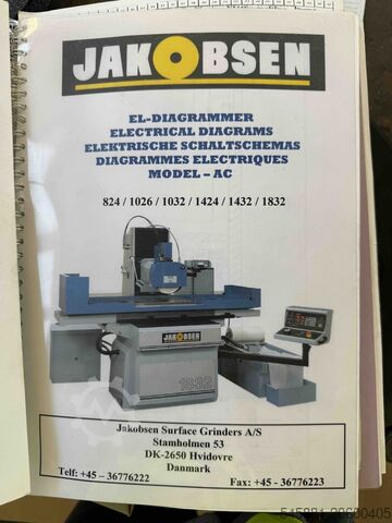 Flachschleifmaschine Jakobsen 1832