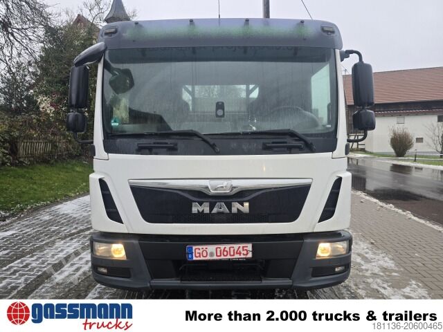 Abrollkipper MAN TGL 12.250 BL/4x2, Palfinger Abroller P 07-25MPA,