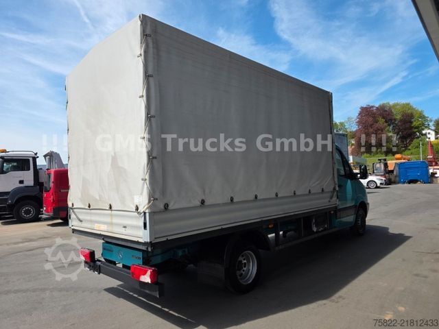 Transportador con plataforma y toldo MERCEDES-BENZ Sprinter 516 / 4,3m Plane / E5 / Klima