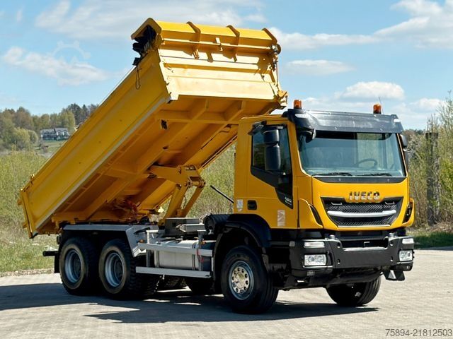 Camión volquete IVECO STRALIS X WAY 480* KIPPER * 6x4 * TOPZUSTAND