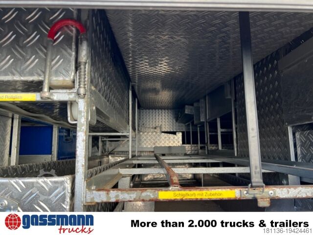 Vrachtauto met open laadbak Iveco 120-23 AW 4x4 Doka, V8-Motor, Gerätewagen,