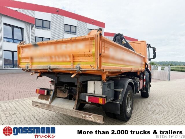 Camion benne Iveco Trakker AD190T36W 4x4, EEV, Kran Hiab 111BS-2