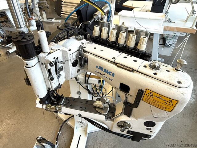 Vrijarm industriële naaimachine JUKI UNION SPECIAL 35800DNU8