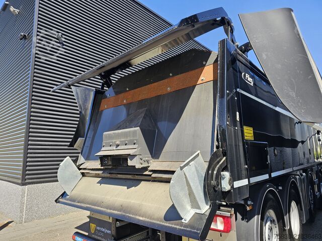 Skraldevogn DAF CF 450 10x2  - 10x4 / FLIEGL DUWBAK / ASFALT
