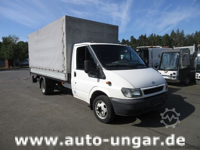 Transporter with flatbed & tarpaulin Ford Transit 90T350 Tourneo 3.500kg Pritsche