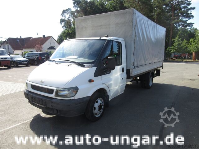 Transporter with flatbed & tarpaulin Ford Transit 90T350 Tourneo 3.500kg Pritsche