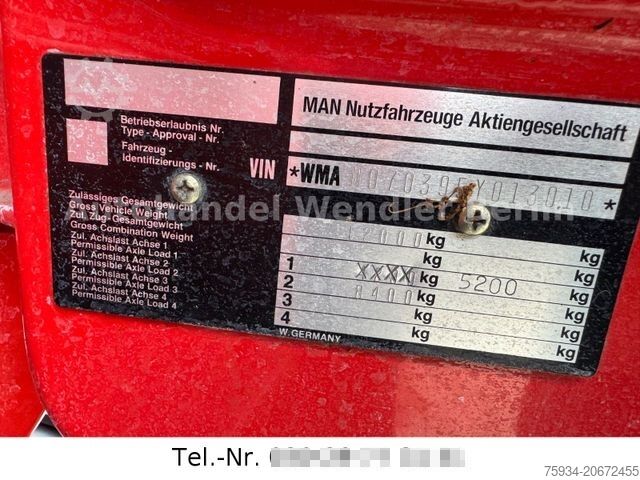 Diğerleri MAN 12.232 4x4 Winde 8-Gang Generator20KVA RW2 30tkm