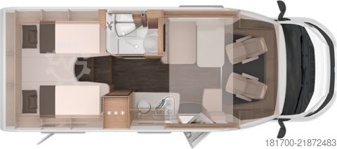Teilintegriertes Wohnmobil Knaus L!VE WAVE 650 MEG Black Selection *TraumMobil*Automatik*Schwarz*