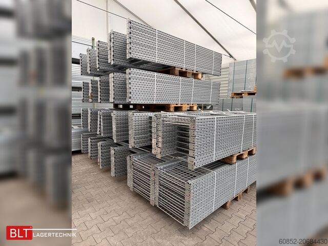 Ställningshylla, lagerhylla, smådelslager ca. 13 lfm Gebrauchtes SSI Schäfer R3000 Fachbodenregal Werkstattregale Handlager