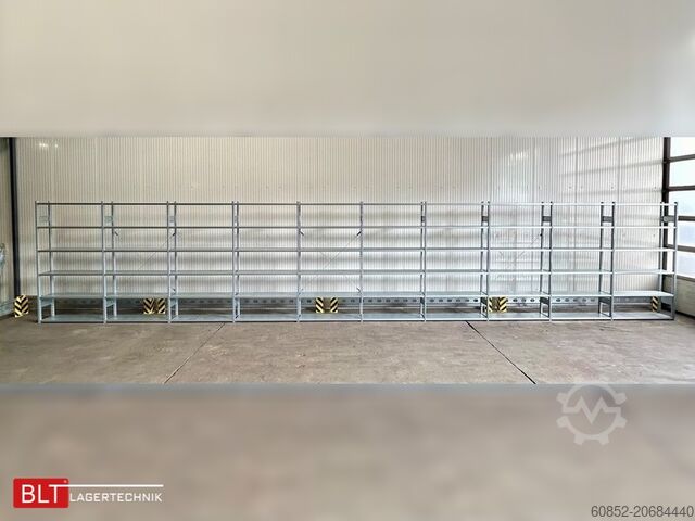 Instickbara hyllor ca. 48 lfm Gebrauchtes SSI Schäfer R3000 Fachbodenregal Werkstattregale Handlager