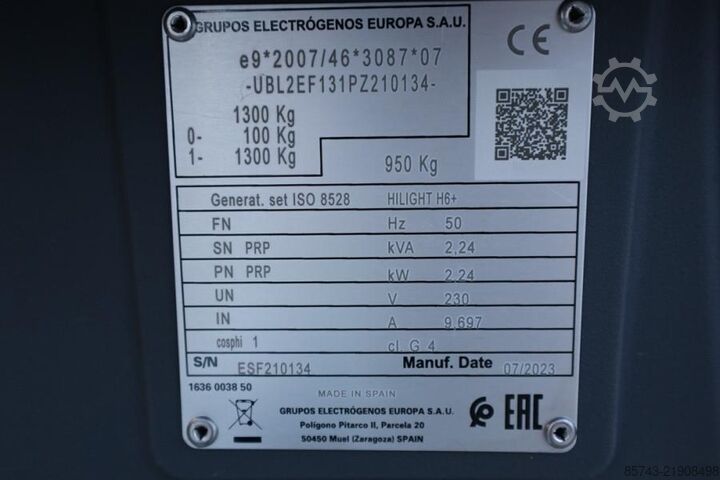 Turn de iluminat Atlas Copco Hilight H6+ Valid inspection, *Guarantee! Max Boom