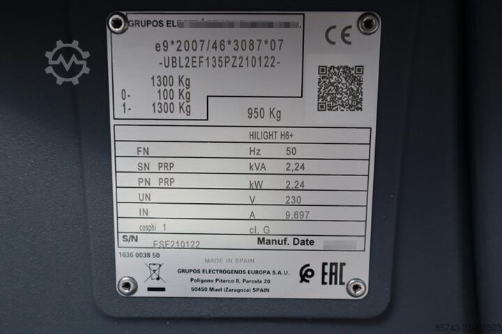 Světelná věž Atlas Copco Hilight H6+ Valid inspection, *Guarantee! Max Boom