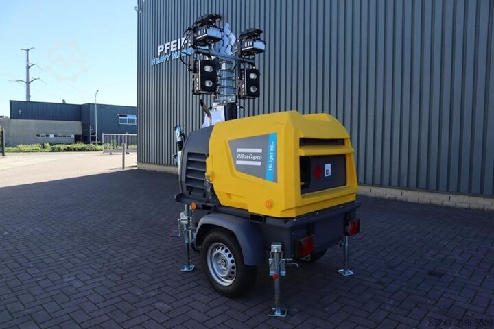 Světelná věž Atlas Copco Hilight H6+ Valid inspection, *Guarantee! Max Boom