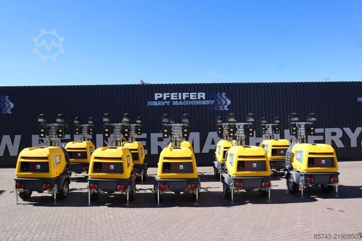 Světelná věž Atlas Copco Hilight H6+ Valid inspection, *Guarantee! Max Boom