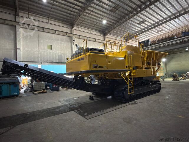 KOMATSU BR500JG-1 mobile crusher Komatsu BR500JG-1