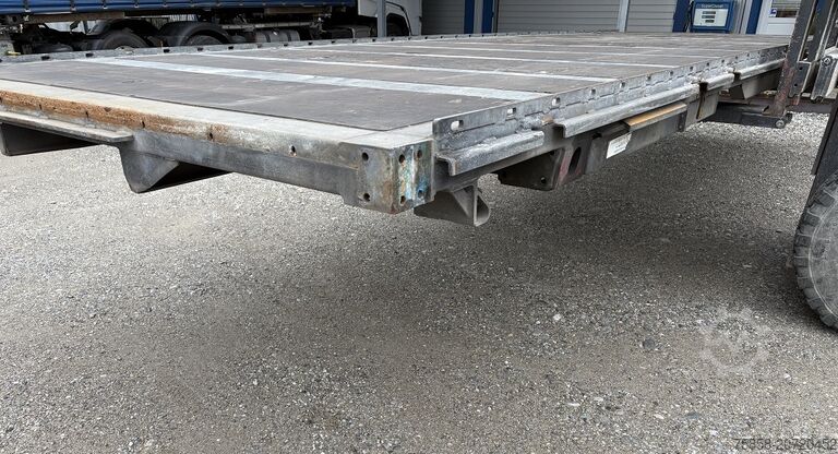 Swap body open Wecon Verzinkte Plattform Zurringe+Lochleiste