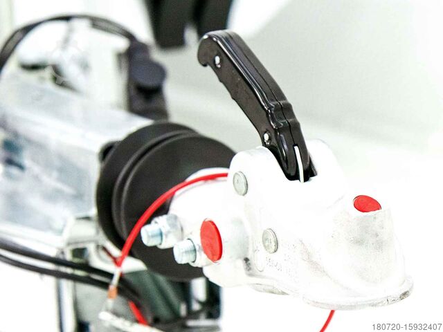 İnşaat makineleri römorku Temared Baumaschinenanhänger Builder 183x400cm 3,5t Rampe