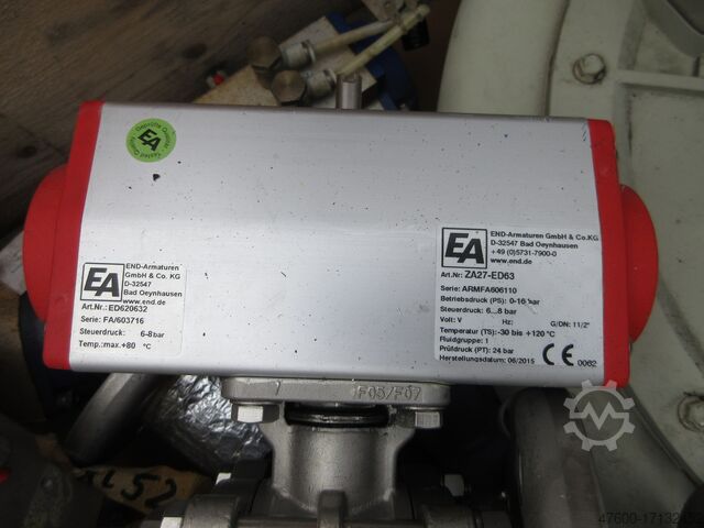 Motor Actuador Válvula de corredera Válvula 1 Posten ca 15x Revo END KSB ROLL Stellmotoren Amaturen Schwenkrantrieb
