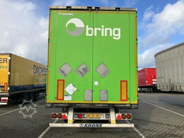 Open semitrailer with tarp Krone Profi Liner SDP 27 eLHB4-CS