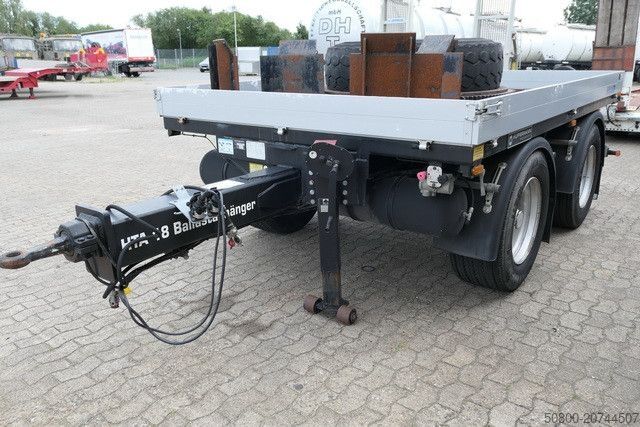 Otvorena prikolica HÜFFERMANN HTA 18.00, Tandem, Ballastanhänger, Luftfederung