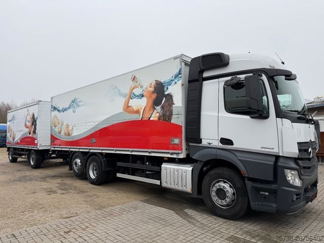 Beverage truck MERCEDES-BENZ Actros 2542 Getränkewagen + Anhänger Spermann