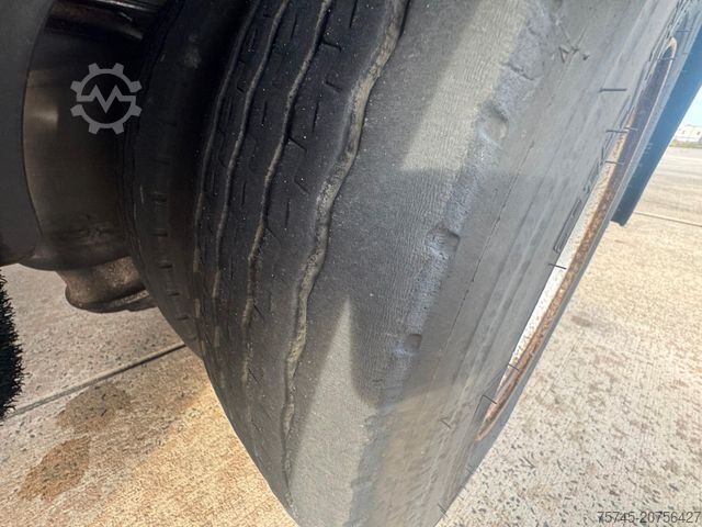 Open semitrailer with tarp KÄSSBOHRER MEGA * AIR CARGO * ROLLER BED * PR.+PLANE