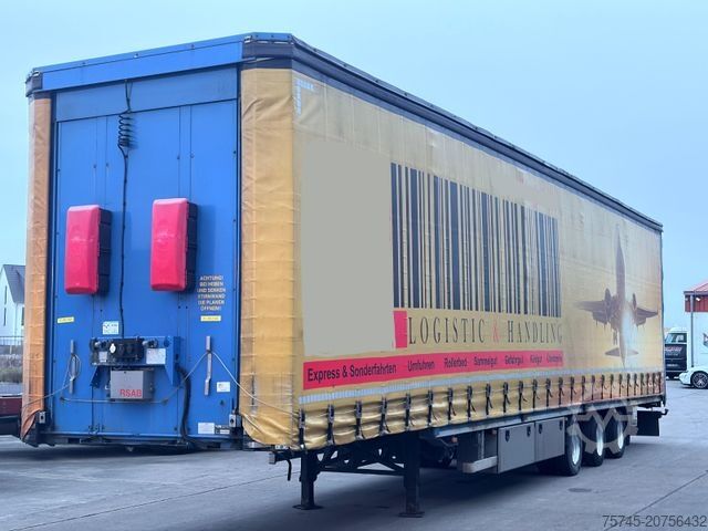 Open semitrailer with tarp VAN_ECK