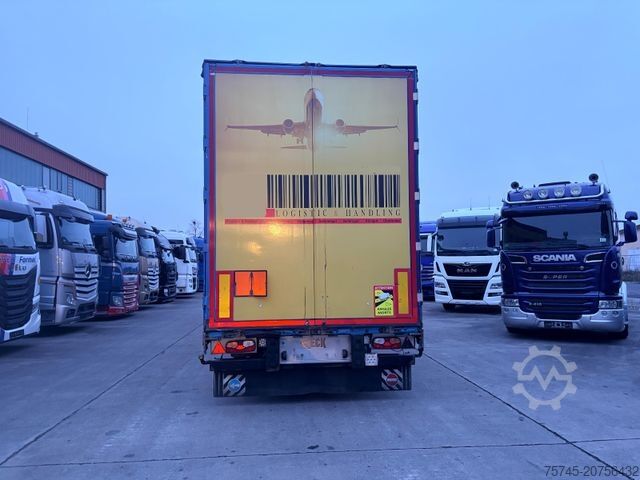 Open semitrailer with tarp VAN_ECK