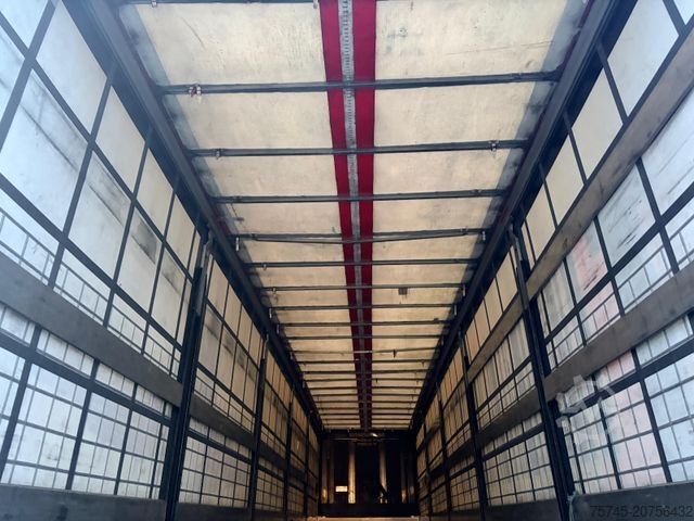 Open semitrailer with tarp VAN_ECK