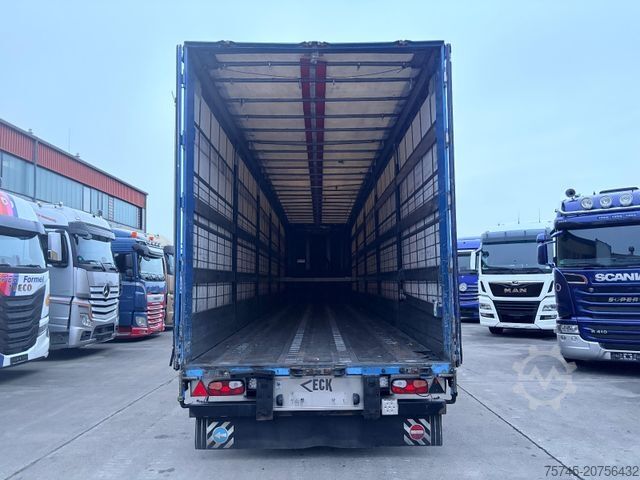 Open semitrailer with tarp VAN_ECK