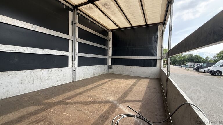 Fourgon pick-up Opel Movano  Pritsche Schiebeplane 3,5t Schlafkabine