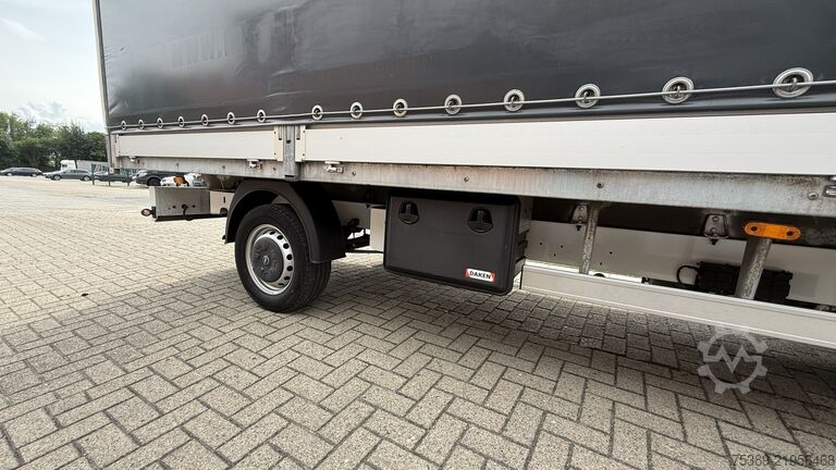 Fourgon pick-up Opel Movano  Pritsche Schiebeplane 3,5t Schlafkabine