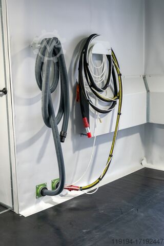 Dubbele Grote Straalcontainer SAPI Sandstrahlanlage Großer Sandstrahlcontainer