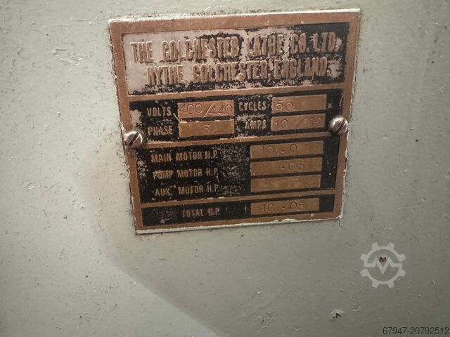 COLCHESTER MASCOT 1600 COLCHESTER MASCOT 1600