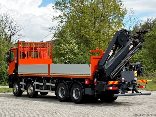 Grua montada em camião RENAULT K 430 * HIAB 211 EP - 5 HIDUO+ FUNK * 8x4