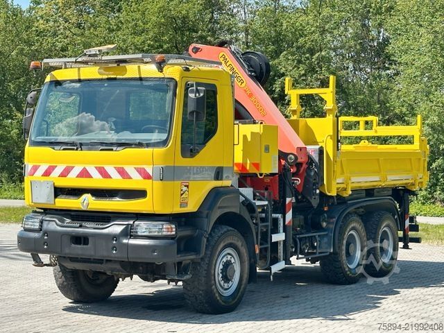 Teherautóra szerelt daru RENAULT KERAX 370 DCI * PK 30002 C + FUNK/BORDMATIC* 6x6