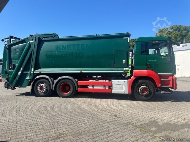 Çöp kamyonu MAN TGS 26.320 / HS ASF OL 21 W + Schüttung
