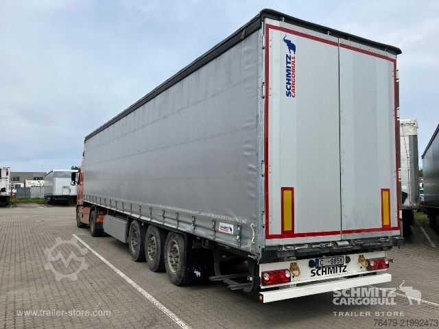 Auflieger mit Pritsche & Plane Schmitz Cargobull Curtainsider Standard