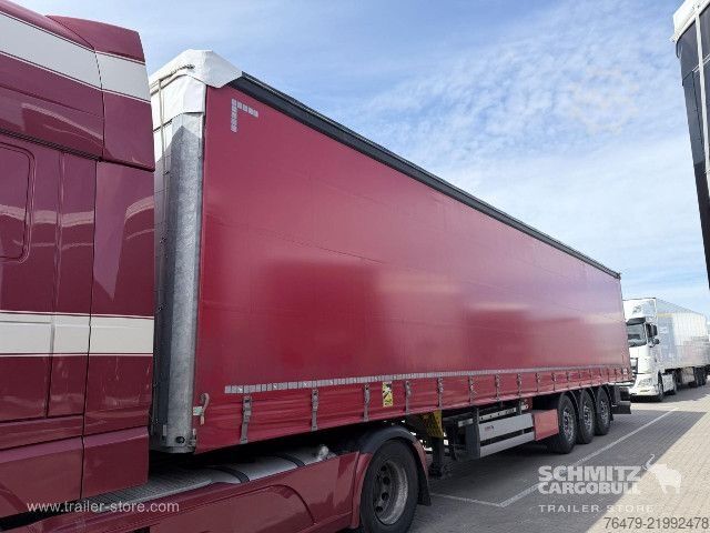 Auflieger mit Pritsche & Plane Schmitz Cargobull Curtainsider Standard