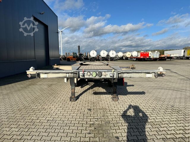  Van Hool 3-ASSIGE OPLEGGER 20FT/30FT ADR CHASSIS / galva...