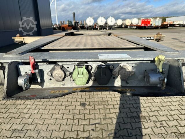  Van Hool 3-ASSIGE OPLEGGER 20FT/30FT ADR CHASSIS / galva...