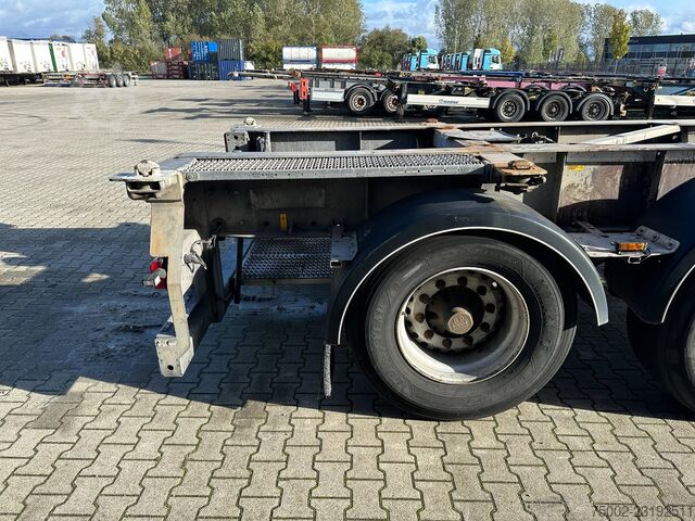  Van Hool 3-ASSIGE OPLEGGER 20FT/30FT ADR CHASSIS / galva...