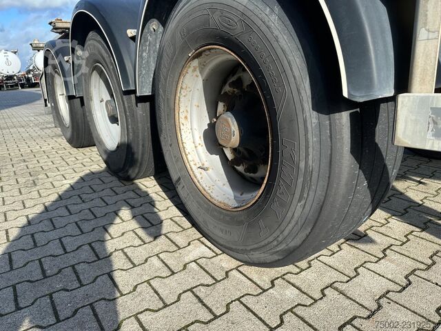  Van Hool 3-ASSIGE OPLEGGER 20FT/30FT ADR CHASSIS / galva...