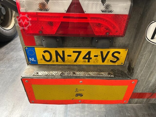  Van Hool 3-ASSIGE OPLEGGER 20FT/30FT ADR CHASSIS / galva...