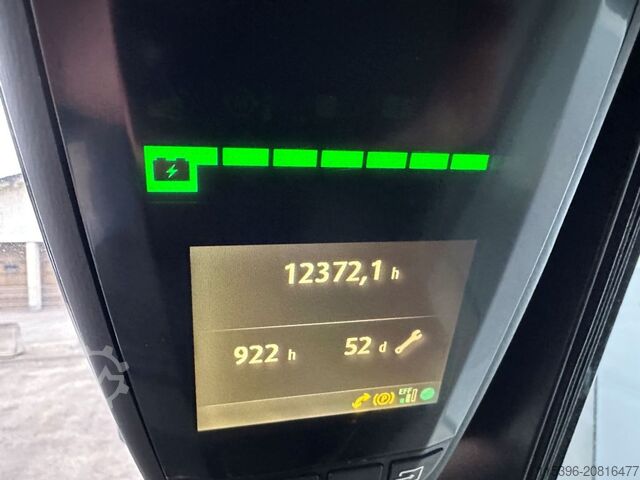 Carretilla eléctrica de 4 ruedas Linde E45HL-01/600 - TRIPLEX 5,5 m - KLIMA !!!