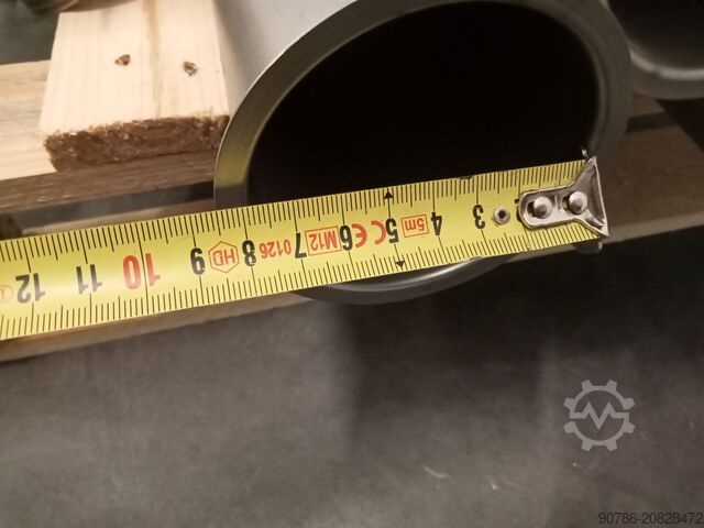 Stainless steel Jacob pipe round 80mm various