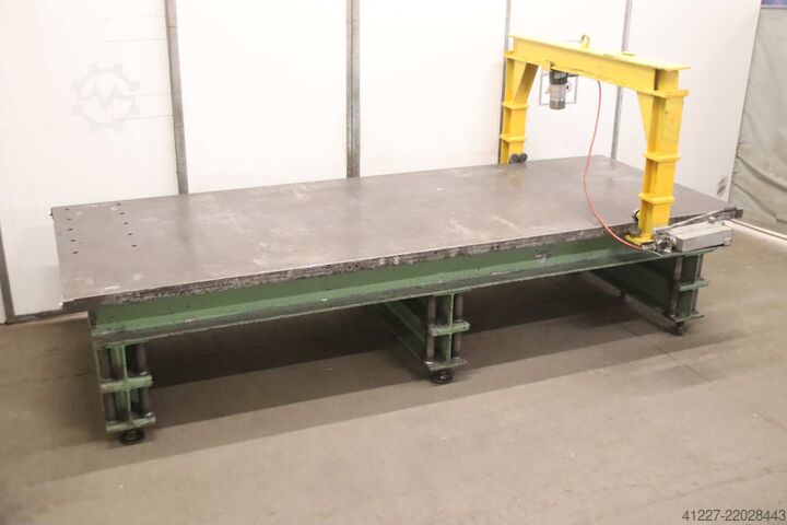 Płyta mocująca z prasą prostującą unbekannt 1510/4025/H900 mm