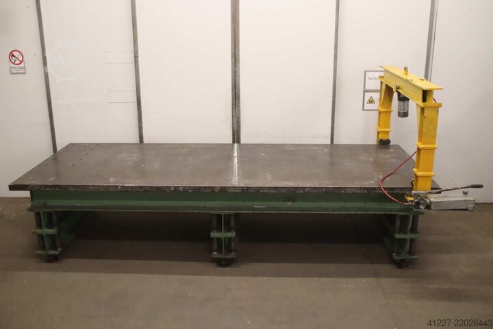 Płyta mocująca z prasą prostującą unbekannt 1510/4025/H900 mm